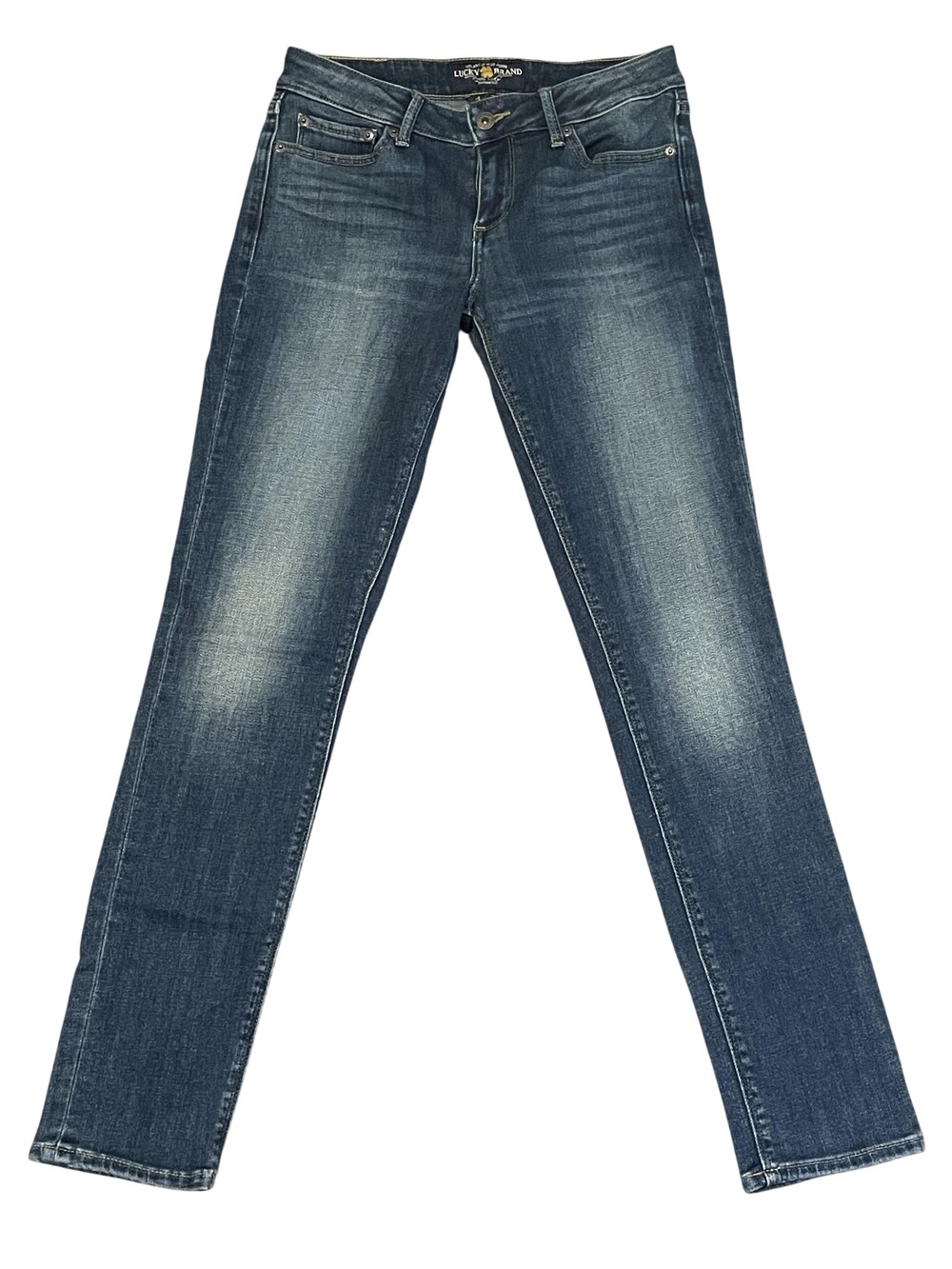 Lucky Brand Jeans Womens 4 27 Dark Wash Blue Lolita Skinny Denim Five Pocket
